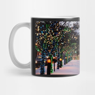 Montreal, Quebec, Canada - Christmas Holidays on Mc Gill. Mug